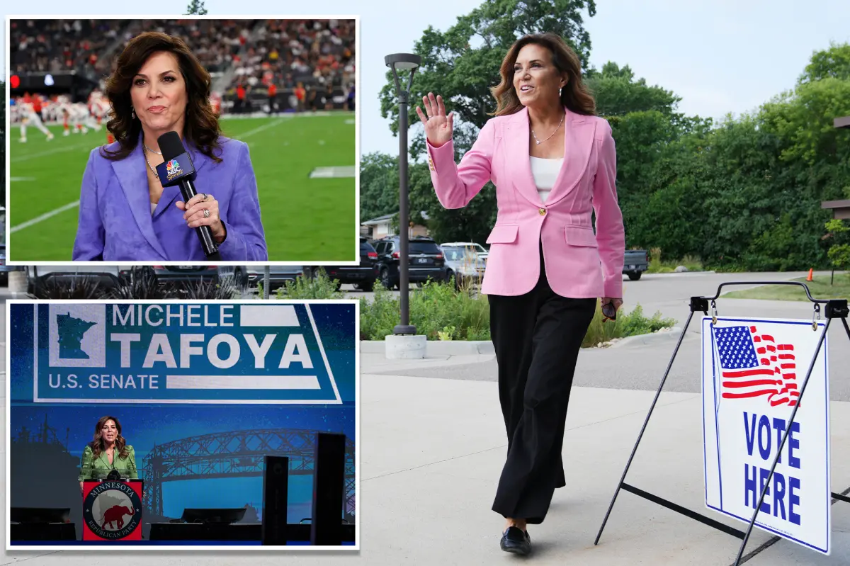 Ex-NFL sideline reporter Michele Tafoya secures victory in Minnesota GOP Senate primary