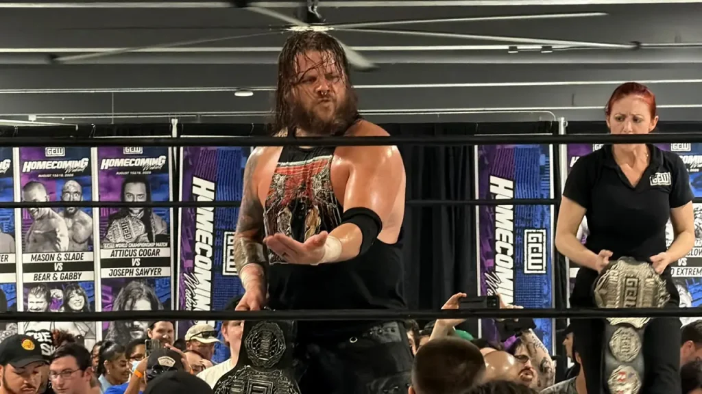Ex-WWE star captures GCW World Championship at Homecoming