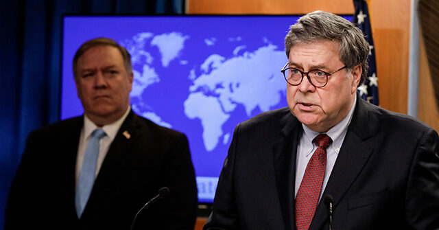 FBI Classified Pompeo and Barr as 'Channels' for Russian Misinformation