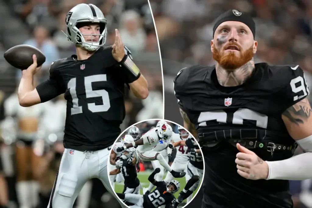 Fernando Mendoza shines in Raiders' first preseason game.