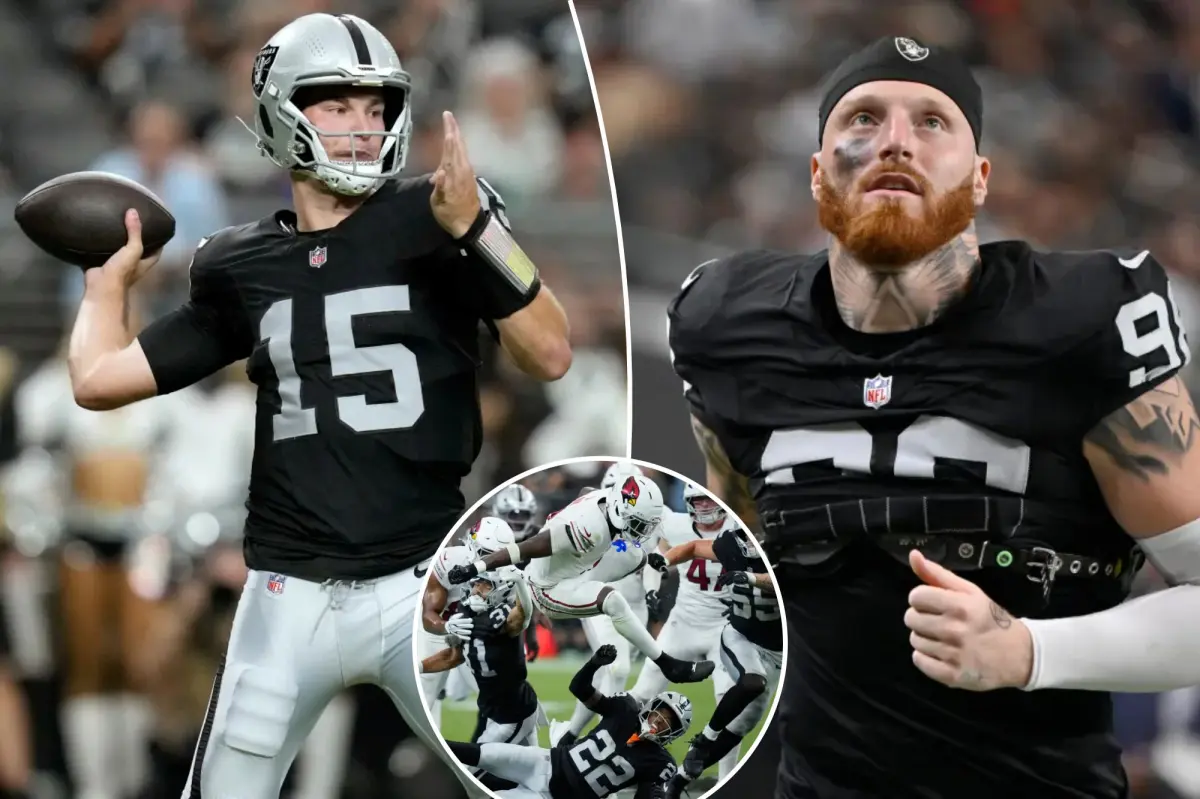 Fernando Mendoza shines in Raiders' first preseason game.