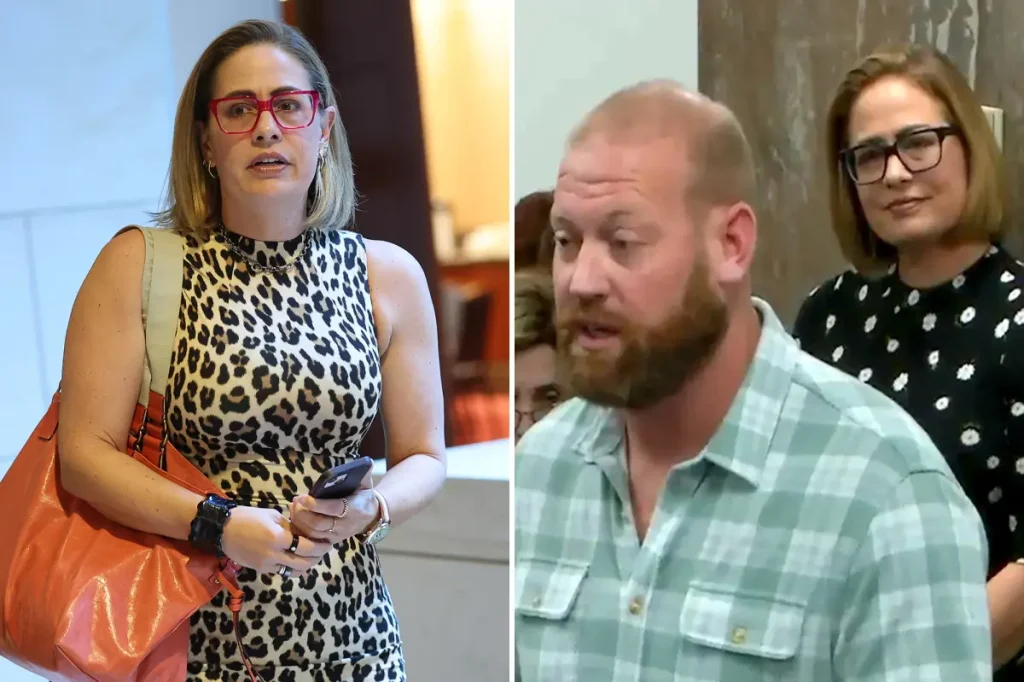 Former Senator Kyrsten Sinema shares experiences of intimate relations with her bodyguard.