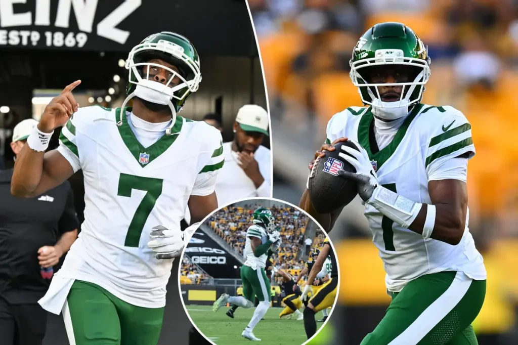 Geno Smith eases worries about Jets training camp with flawless passing performance