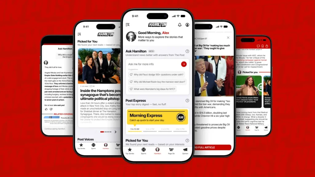 Hamilton debuts&mdash;a fresh approach to discovering and comprehending the news