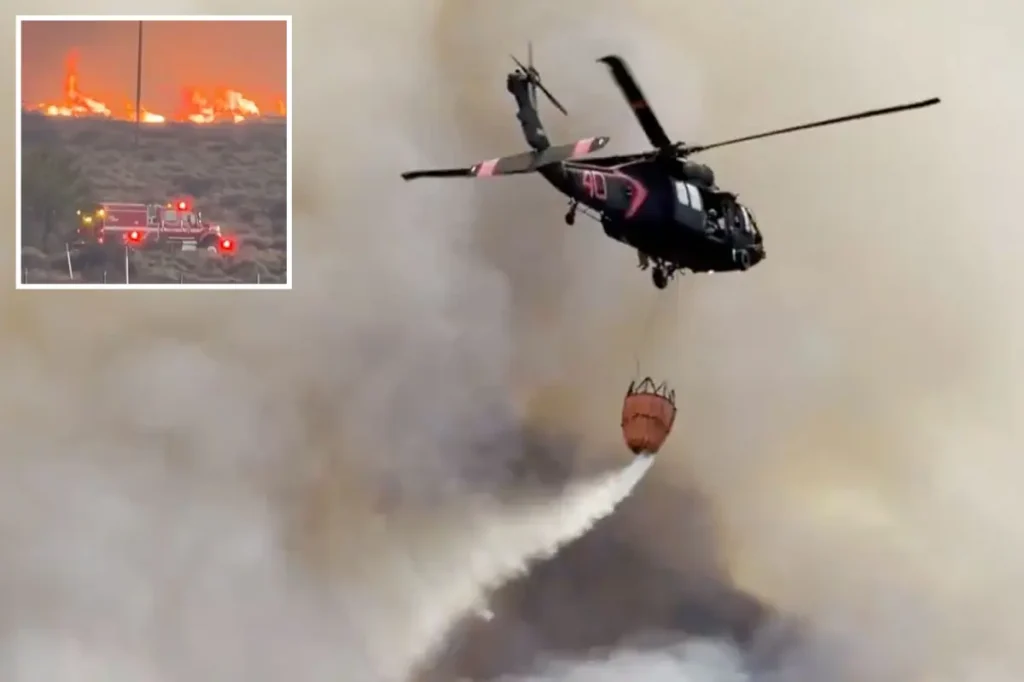 Hawk Fire in Nevada rapidly expands as it approaches Reno, consuming more than 15,000 acres