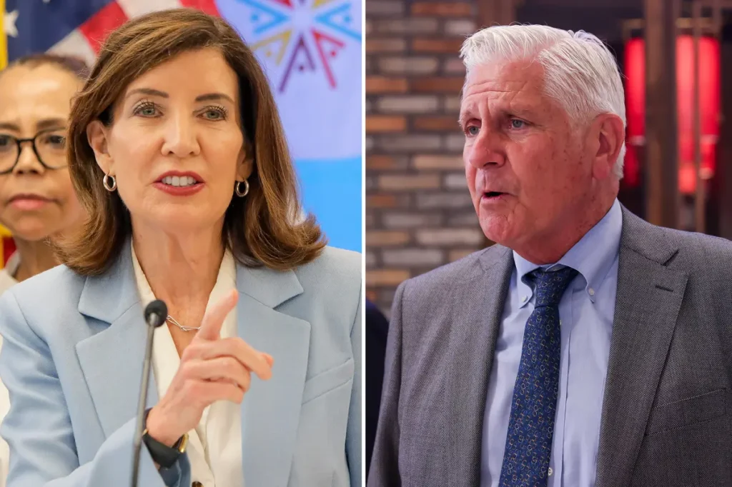 Hochul's advantage over Blakeman reduced by half in latest governor's race survey