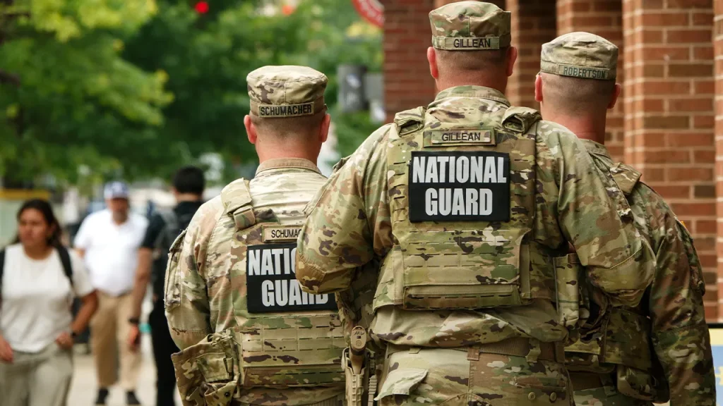 Homicides in Washington DC decrease by 44% following deployment of National Guard, data indicates
