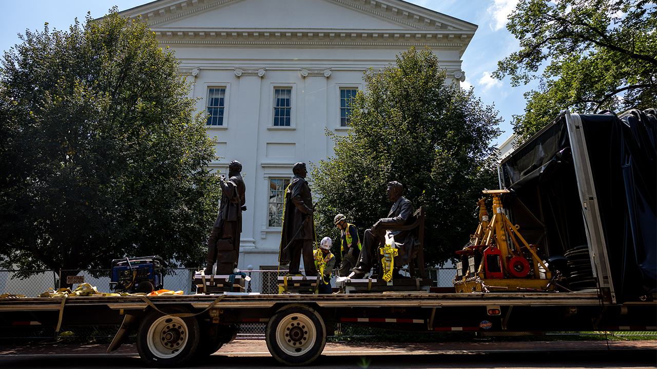 Hunter Holmes McGuire statue taken down from Virginia Capitol grounds