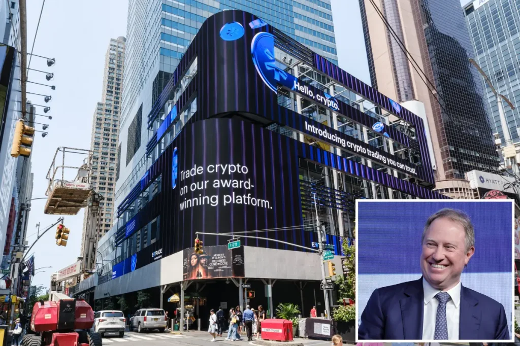 Impressive Morgan Stanley installation brightens Times Square in New York City