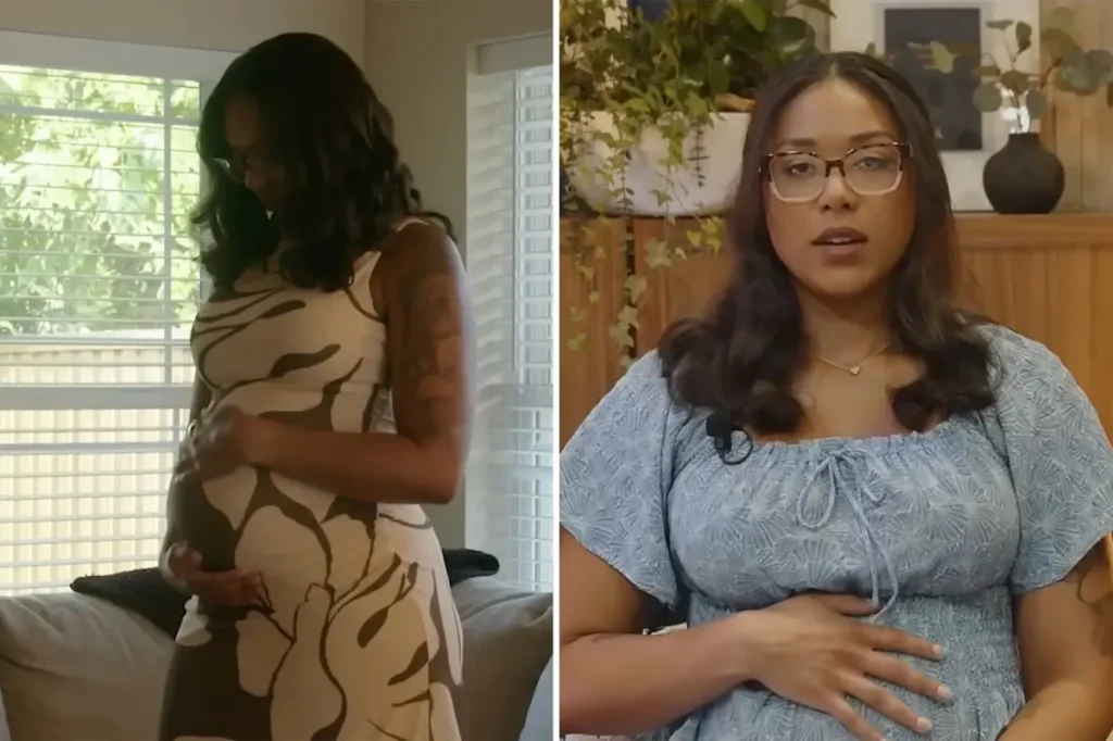 In need of money, surrogate McKenna West urgently asks for online donations after the biological parents reportedly failed to pay her.