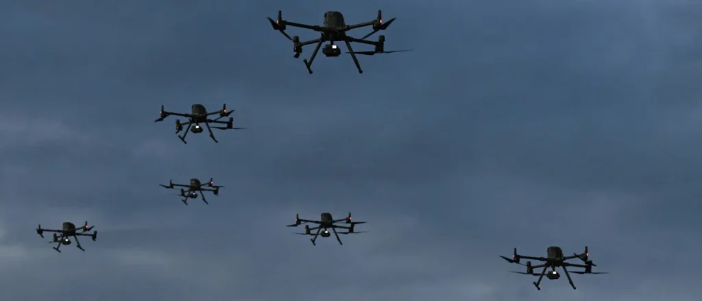 Is the United States Prepared for Drone Swarms Attacking from an Enemy Military?