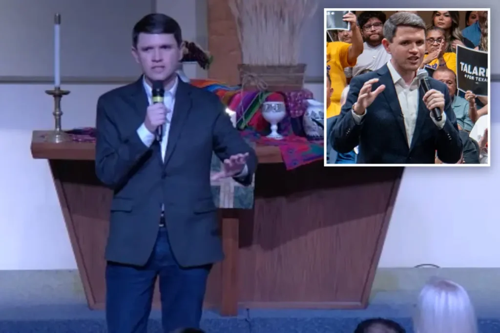 James Talarico previously stated that 'God is not a Christian' and supported abortion in a 2023 sermon.