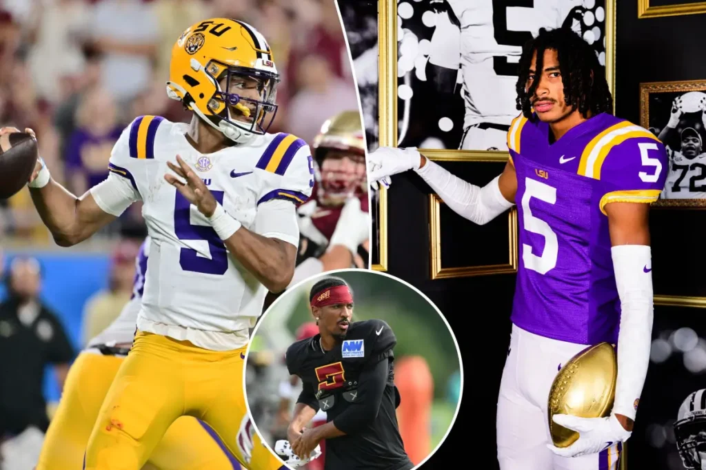 Jayden Daniels stops LSU from using his NIL: 'Deeply offended'