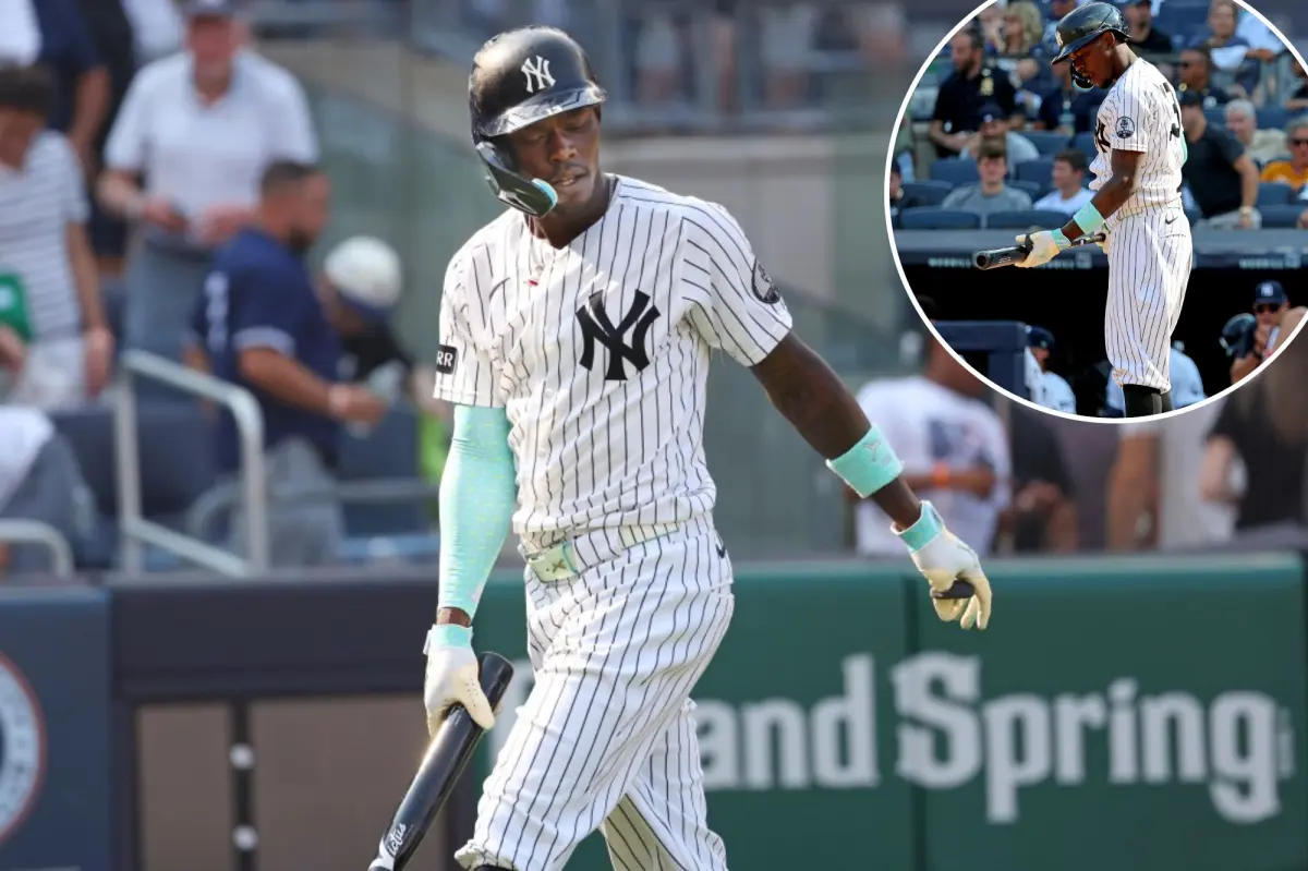 Jazz Chisholm Jr. of the Yankees struggles to explain his ongoing season troubles