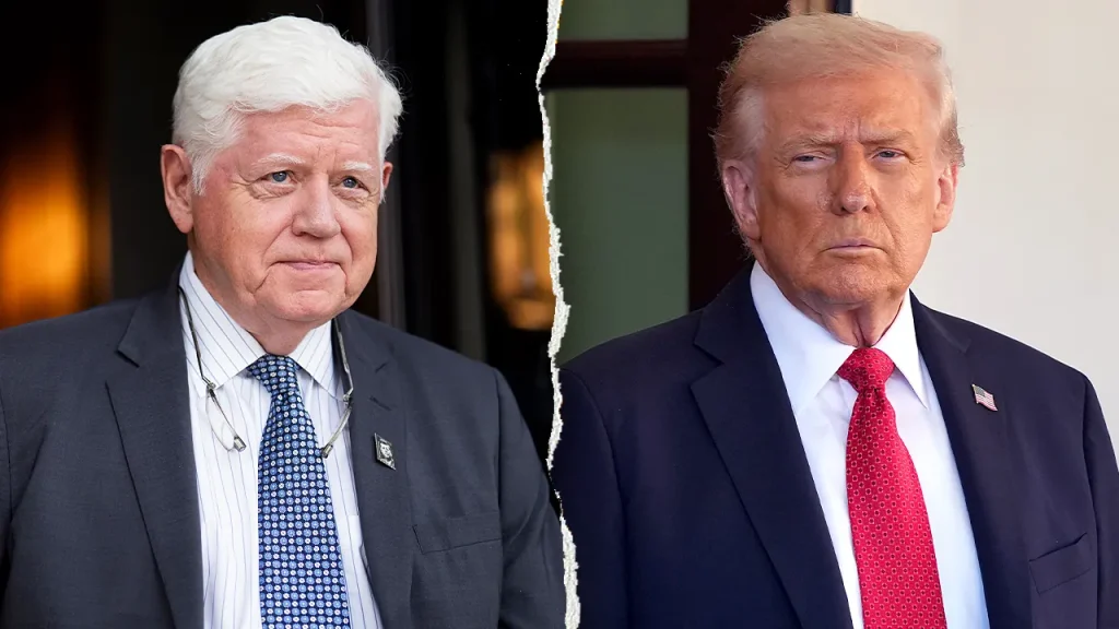 John Larson competes against Hartford Mayor Luke Bronin in the Connecticut Democratic primary