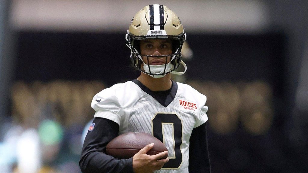 Jordyn Tyson's hamstring injury might keep him out for two months.