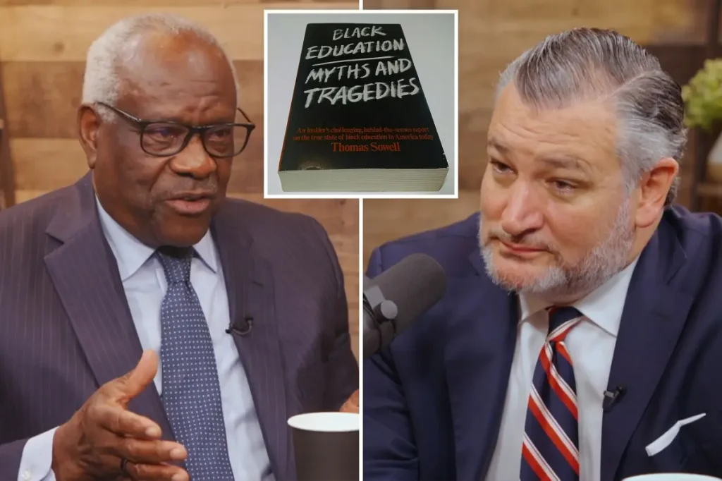 Justice Clarence Thomas criticizes the liberal idea that black individuals cannot hold conservative views: 'Indentured servitude'