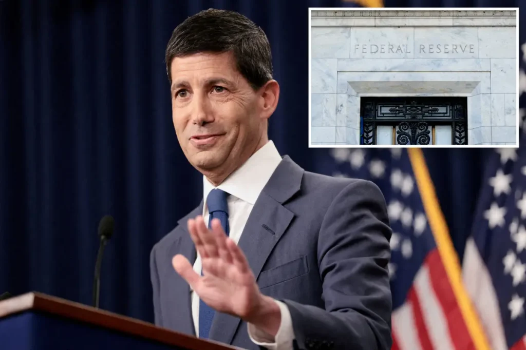Kevin Warsh from the Fed states that there is still 'work to do' regarding inflation at the Jackson Hole retreat.