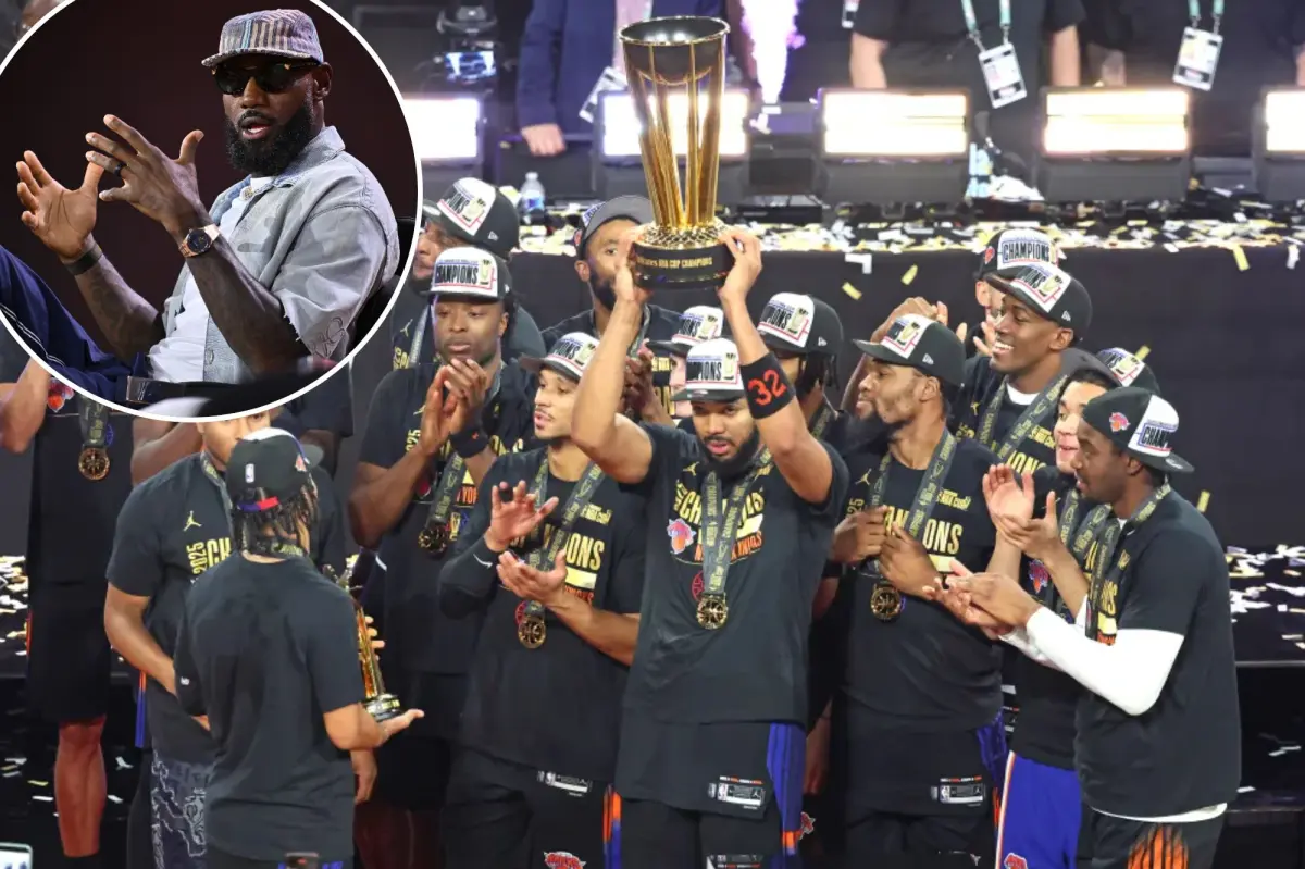 Knicks set to begin NBA Cup title defense against 76ers as team schedule announced