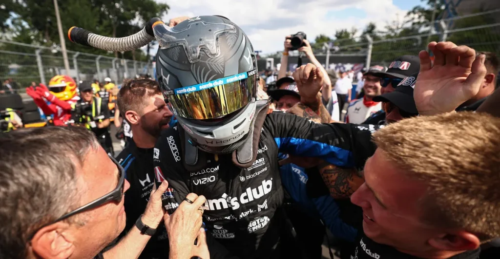 Kyle Kirkwood claims victory at the Freedom 250, igniting the IndyCar championship battle