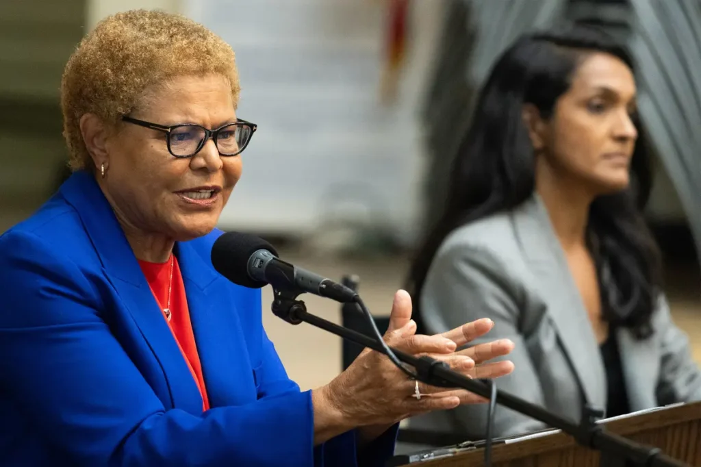 LA mayoral debate: Karen Bass and Nithya Raman both come up short
