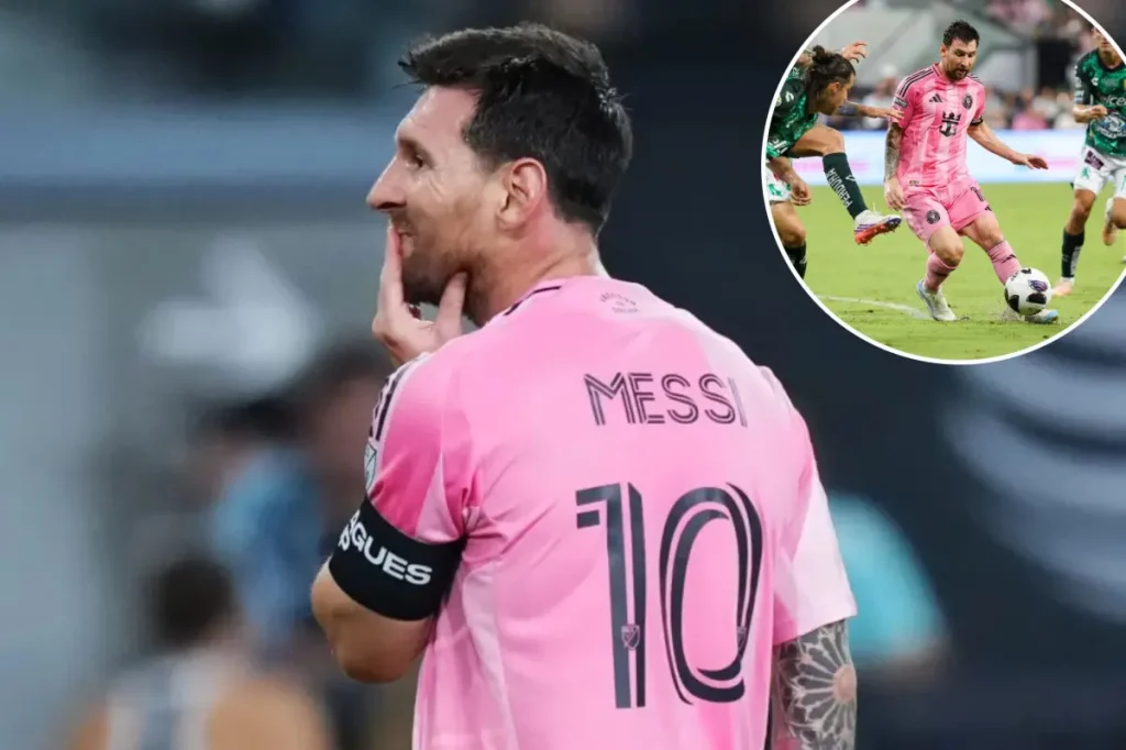Lionel Messi plays for Inter Miami again in first match after his father's passing