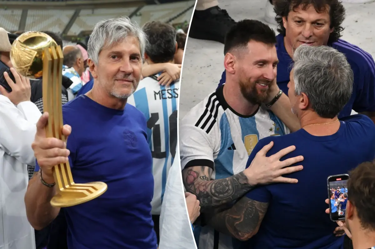 Lionel Messi suggests retirement in honor of his late father, Jorge.
