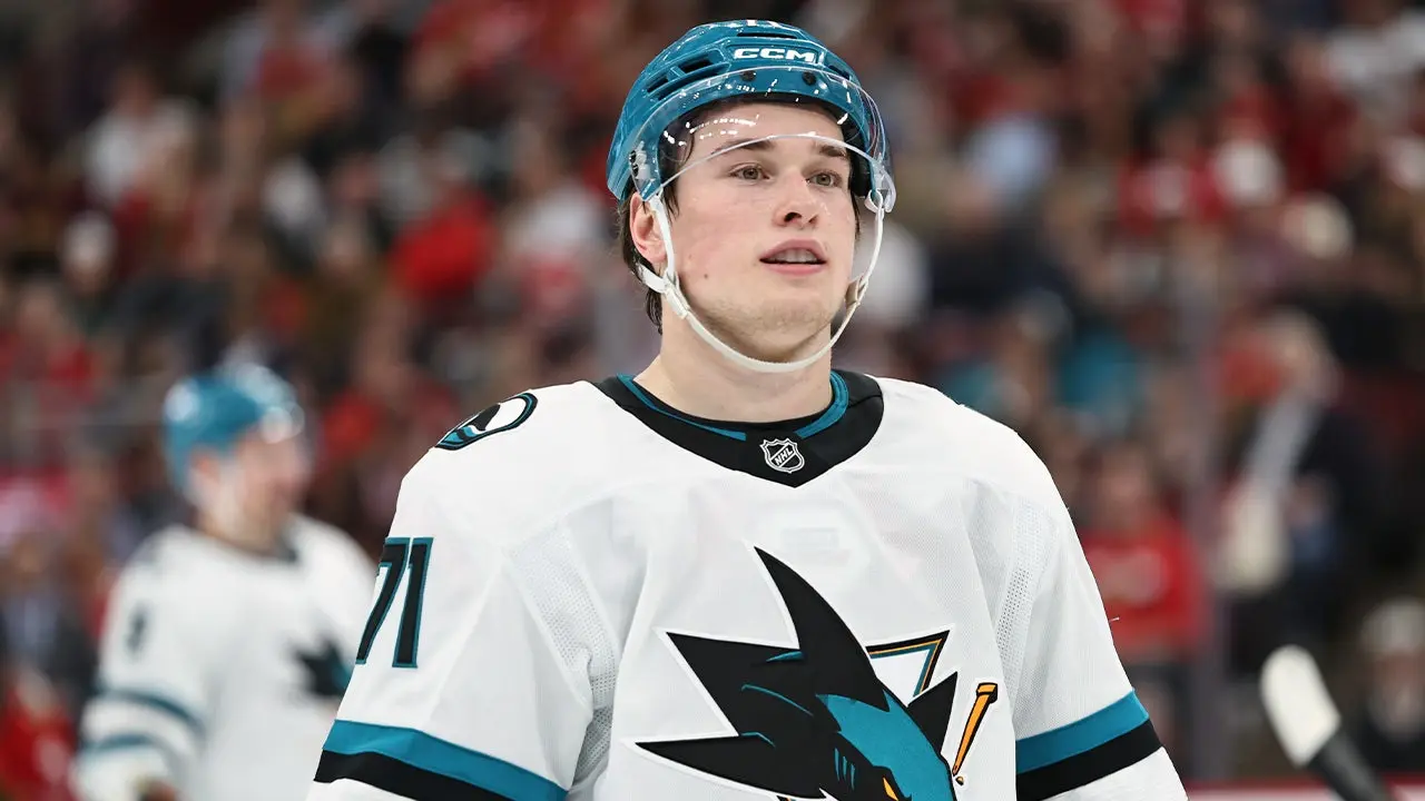 Macklin Celebrini shares reasons for not giving Sharks a big contract.