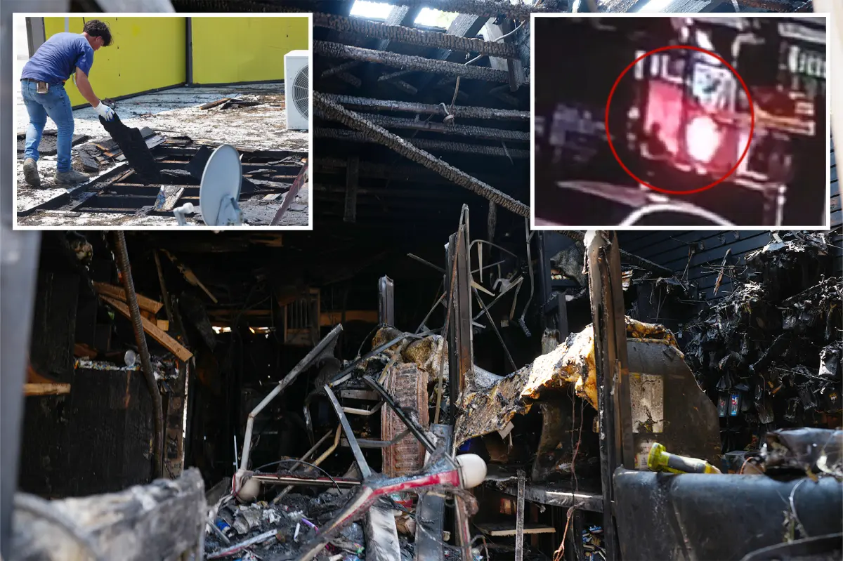 Man in a mask throws a Molotov cocktail into a NYC deli, leaving worker with severe skin injuries, according to family.