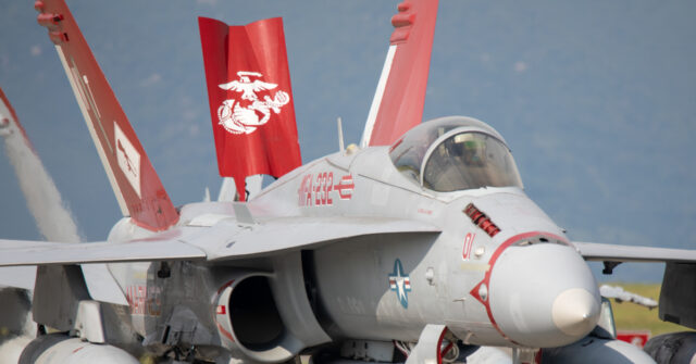 Marine Pilot Appears on Country Road After Ejecting from F-18