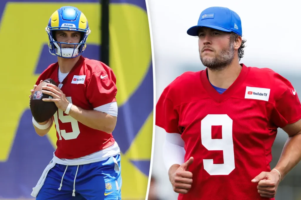 Matthew Stafford's absence allows Ty Simpson a chance to play.