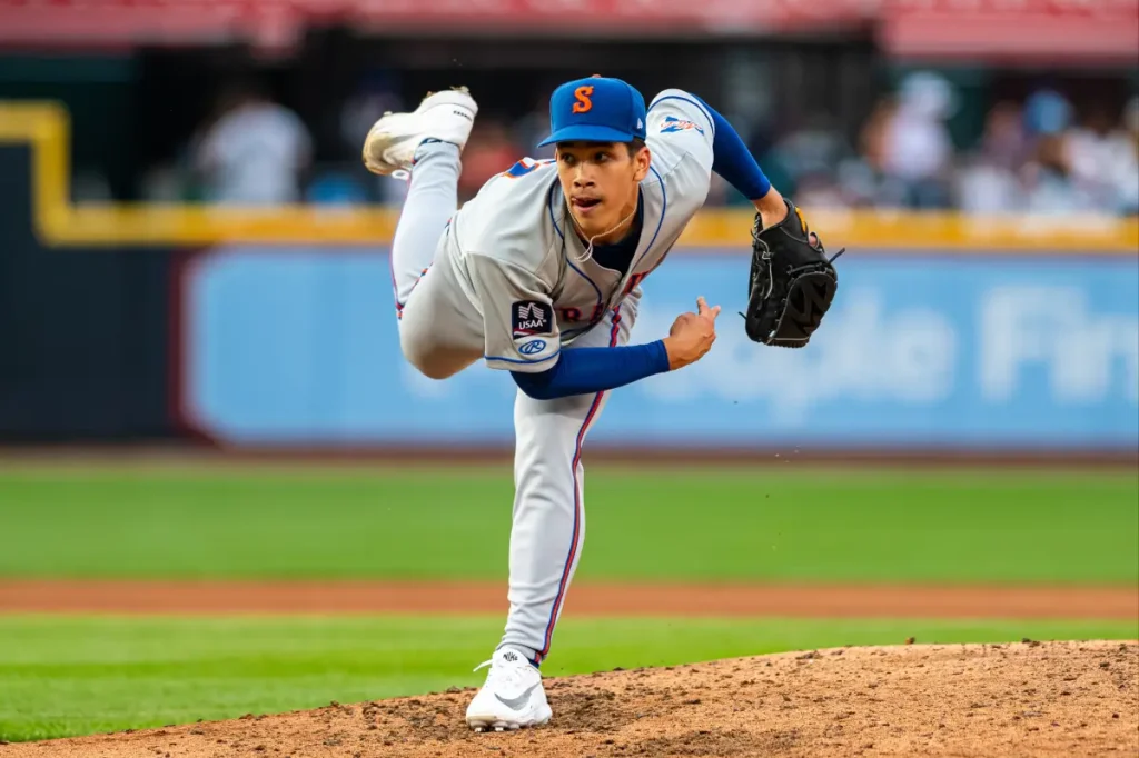 Mets uncertain about September Jonah Tong promotion despite near no-hitter