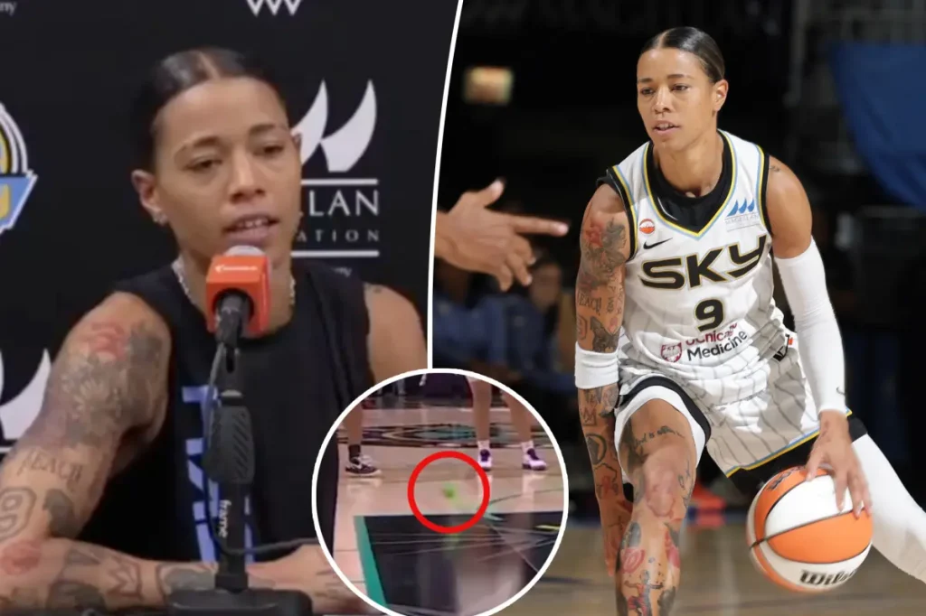 Natasha Cloud criticizes fans for tossing sex toys onto WNBA courts during games