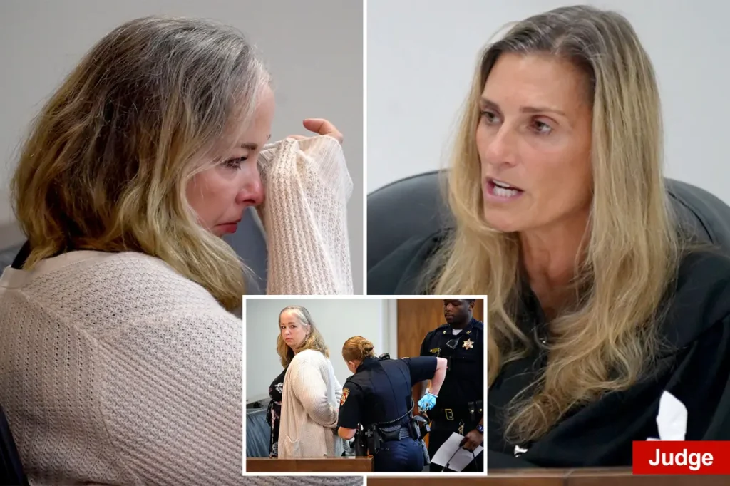 New Jersey mother and teacher cries while being sentenced for having sex with a teenager