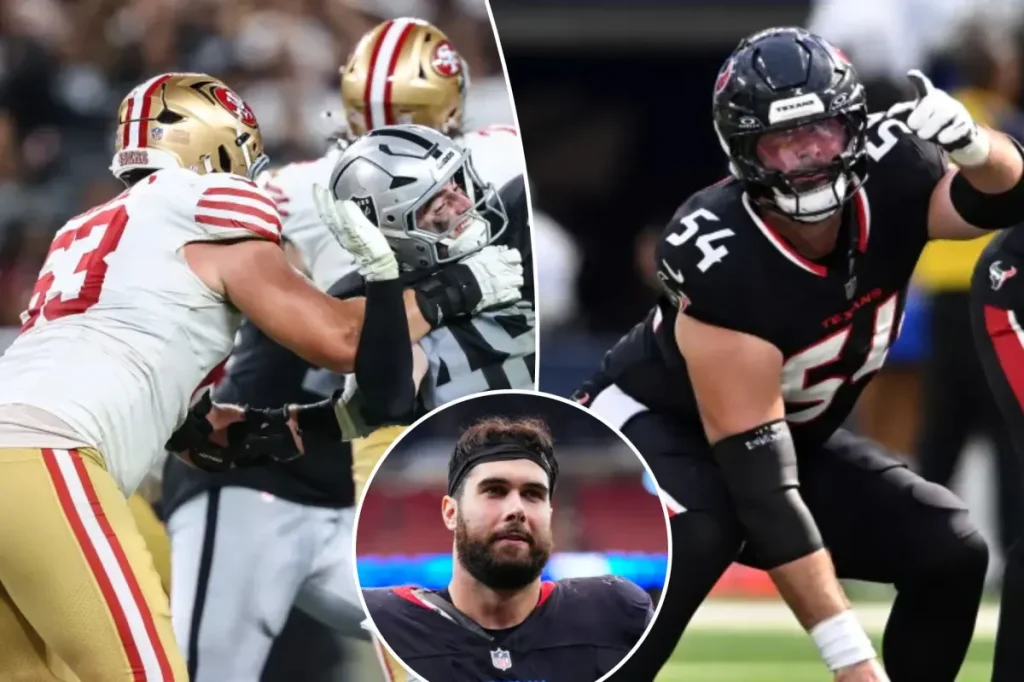 Niners answer offensive line concerns by trading for veteran from Texans