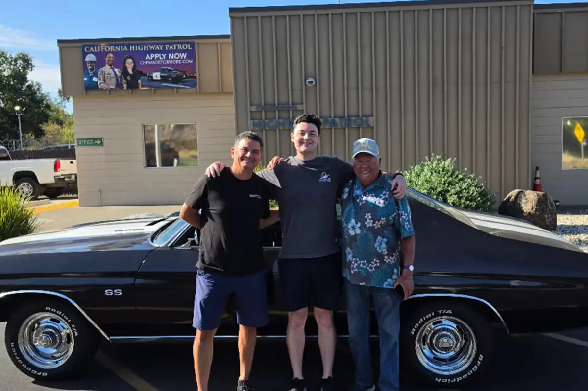 Northern California man reunited with cherished muscle car taken 33 years earlier