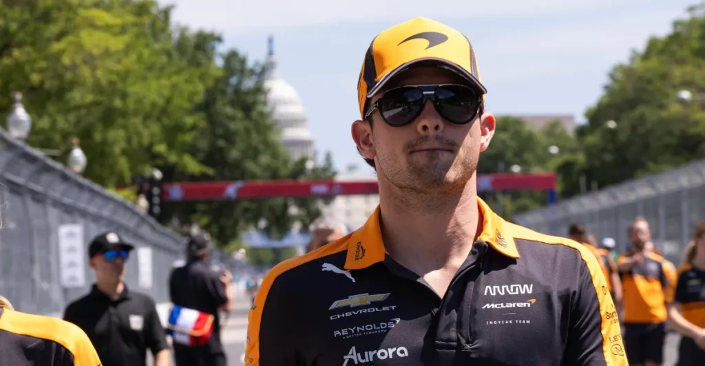 Pato O’Ward is prepared for the competition at Freedom 250