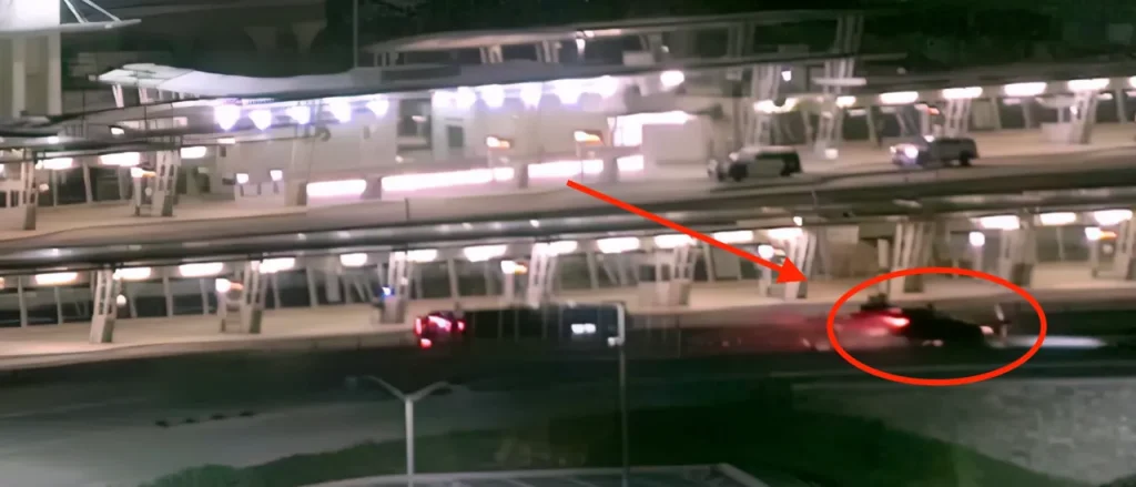 Person Hurt After SUV Crashes Out Of Control In Pentagon Parking Lot