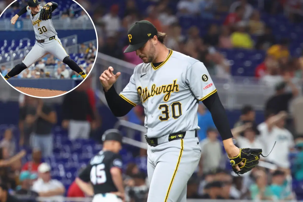 Pirates' Paul Skenes taken out after only 65 pitches in defeat to Marlins