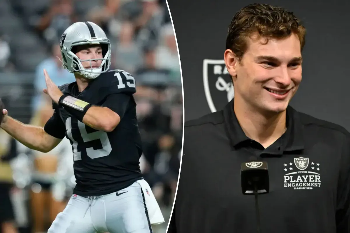 Raiders quarterback Fernando Mendoza speaks candidly about the first preseason game: 'NFL is on another level'