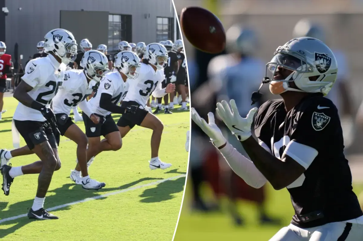 Raiders wide receiver Dont’e Thornton Jr. skips his fourth consecutive practice