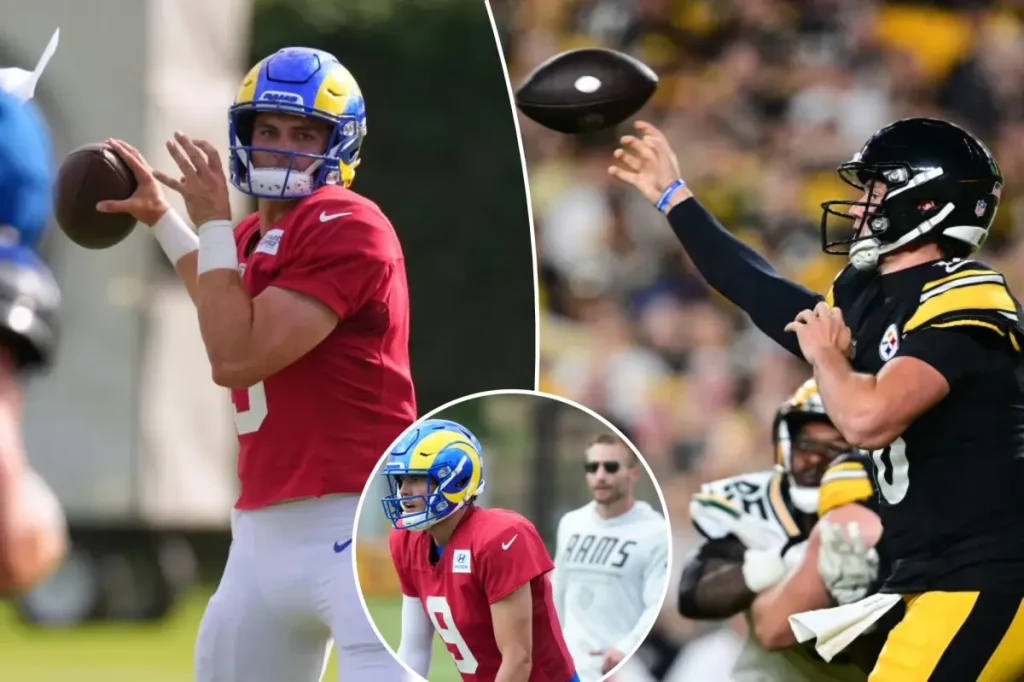Rams fans might reconsider the choice of Ty Simpson following Drew Allar's debut.