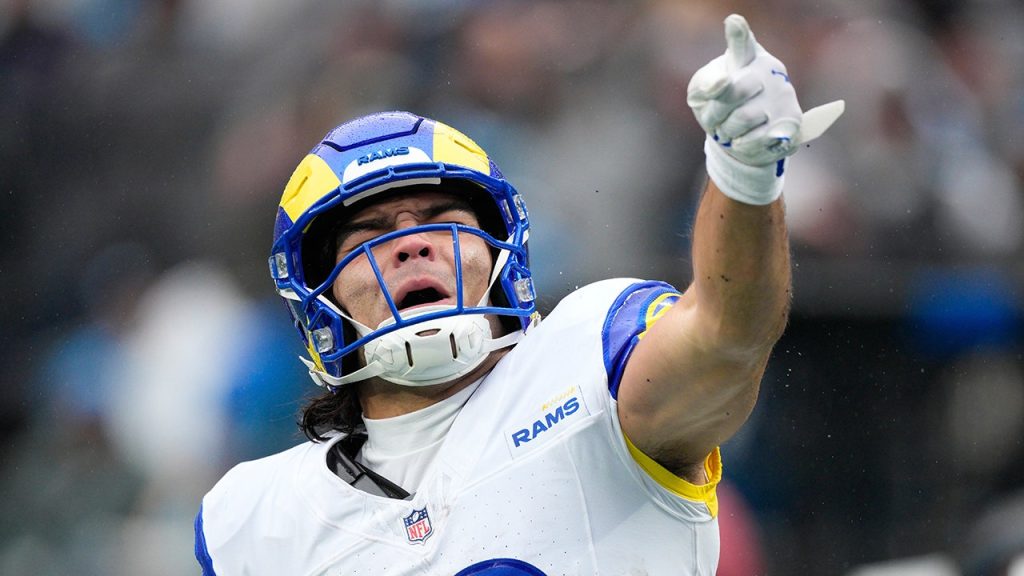 Rams star Puka Nacua injured in strange incident at Michael Rubin's celebrity-filled White Party