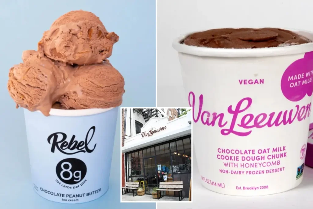 Rebel Creamery seeks bankruptcy protection after a $23.8 million loss in a packaging dispute with Van Leeuwen Ice Cream.