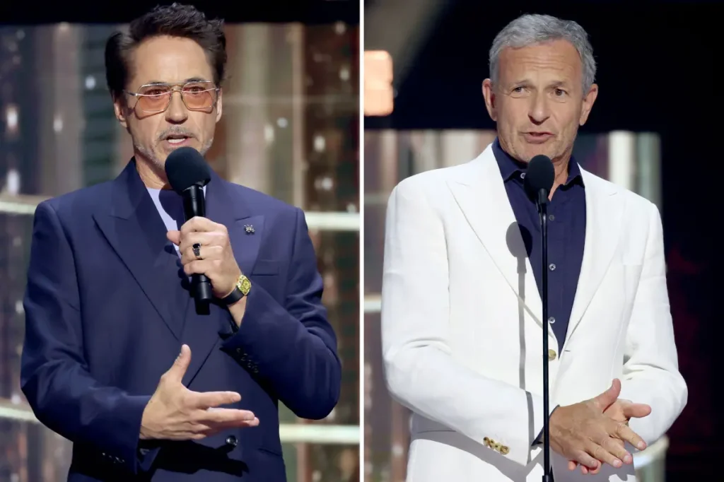 Robert Downey Jr. pays tribute to Bob Iger at D23