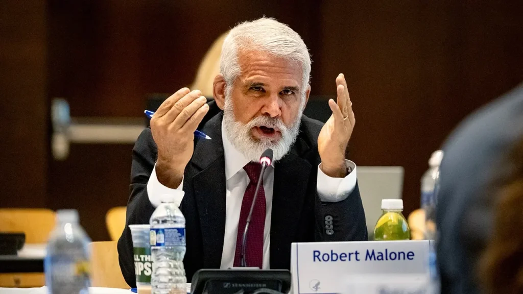 Robert Malone states that the CDC's kindergarten vaccination figures are not concerning.