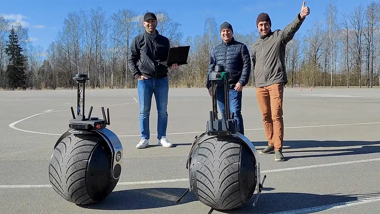 Rollo's one-wheeled AI security robot aims to launch commercially in 2027.