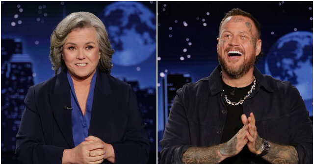 Rosie O'Donnell compliments Jelly Roll following his 'Fat Pig' remarks about Trump on 'Kimmel Live!'