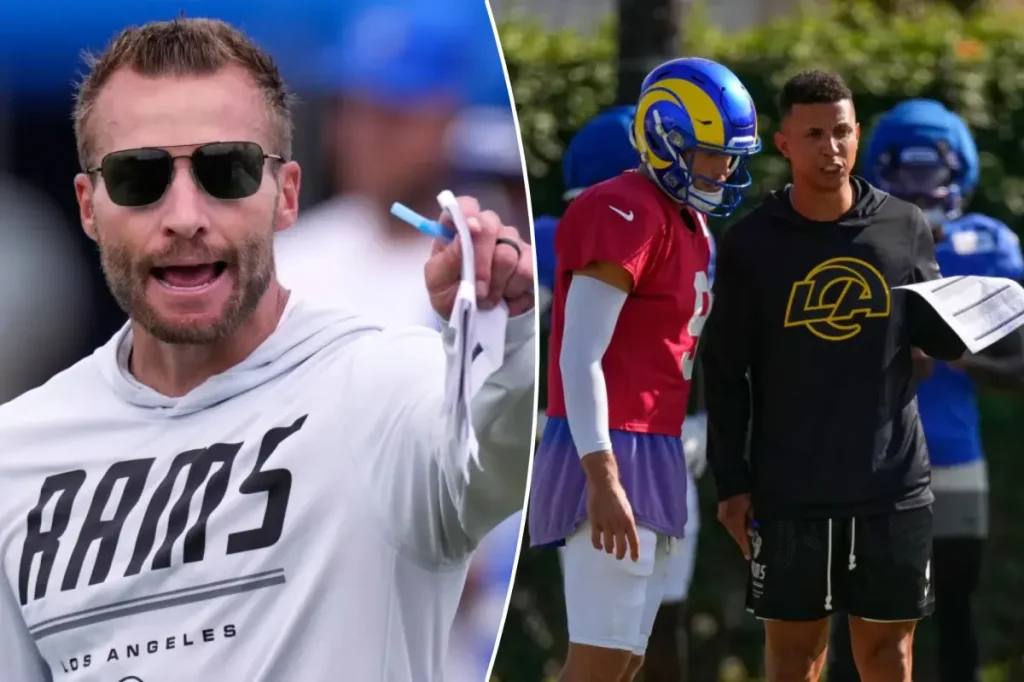 Sean McVay entrusts play-calling responsibilities to emerging Rams coach Nate Scheelhaase