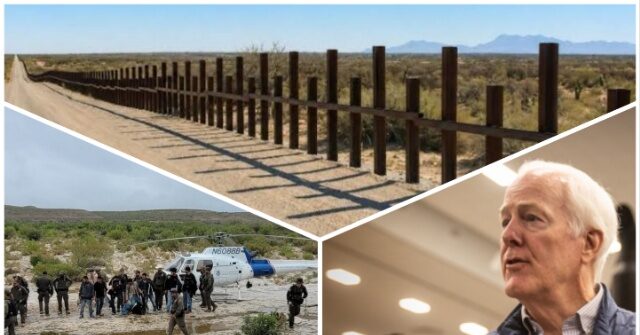 Sen. Cornyn Teams Up with Texas Senate Democrat Nominee Talarico and Locals Against Trump's Big Bend Border Projects